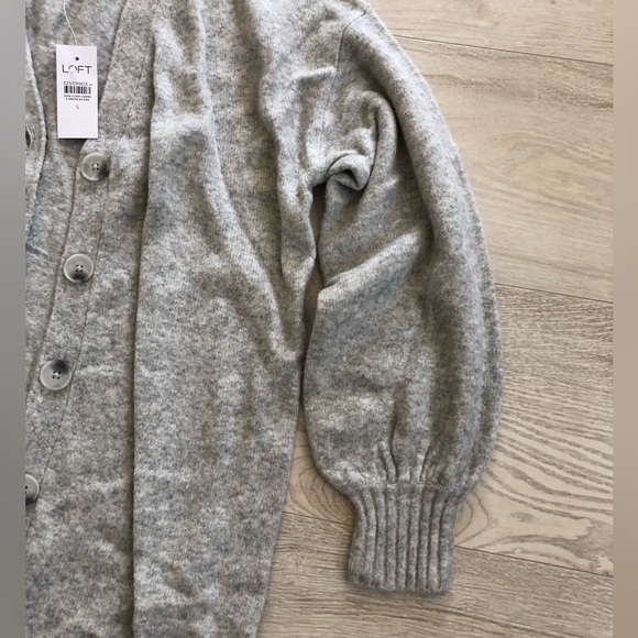 NWT Midi Soft Knit Gray Cardigan Dress - Picture 9 of 16